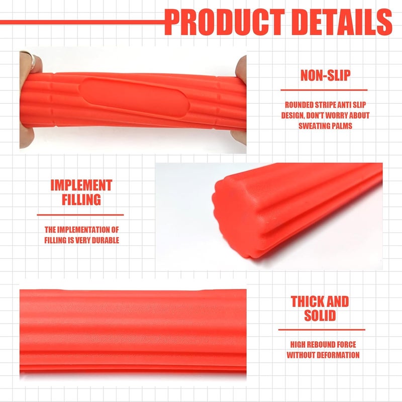 YOIYINI Flex Therapy Bar,Resistance Bar Used to Relieve Pain in the Wrist, Elbow, and Forearm,Tennis Elbow Treatment Bar,Twist Bar for Physical Therapy - Image 5
